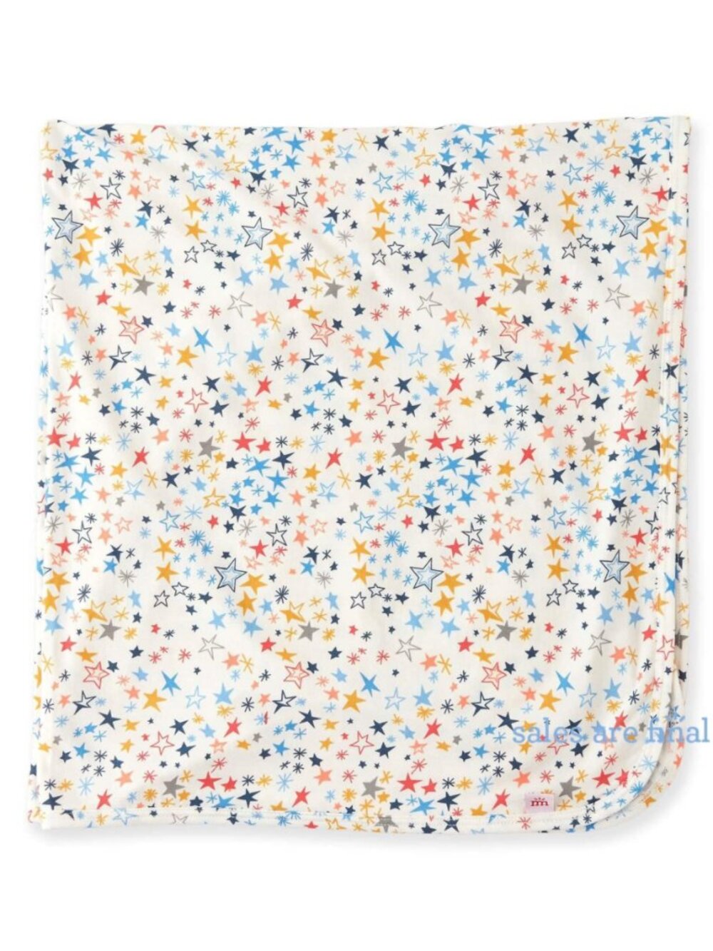 NWT Magnetic Me Starburst Modal Swaddle Blanket 30" x 30"